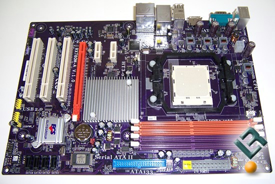 ECS A770M-A Motherboard Wide Angle
