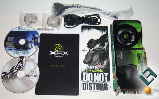 XFX GeForce 8800 GT Alpha Dog Video Card Bundle