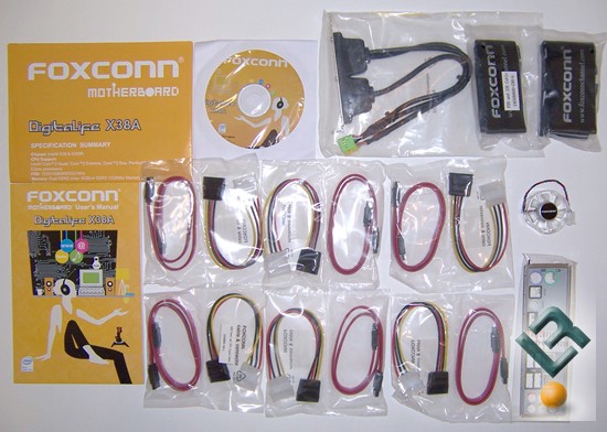 Foxconn X38A Motherboard Bundle