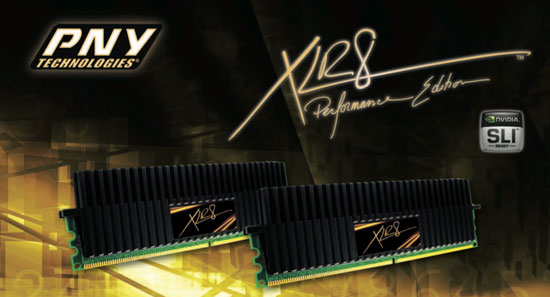 PNY XLR8 D22GX93XLP-5 (DDR2 1173) Memory Review