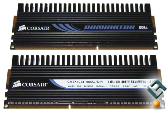 Corsair DOMINATOR 1800MHz DDR3 Memory Kit