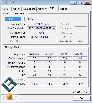 OCZ Platinum 1800MHz DDR3 Memory Kit