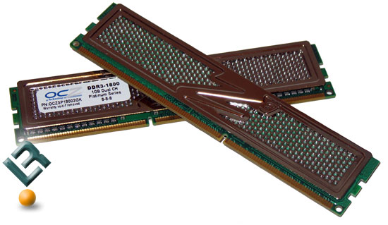 OCZ Platinum 1800MHz DDR3 Memory Kit
