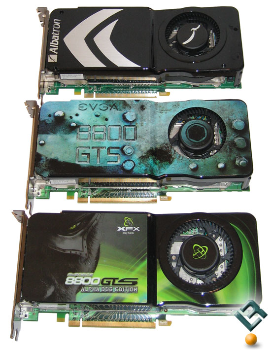 NVIDIA GeForce 8800 GTS 512MB Video Card Roundup