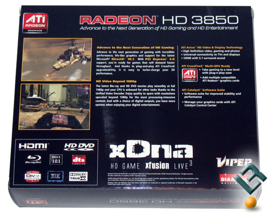 XFX GeForce 8800 GTS 512MB Alpha Dog XXX Edition Video Card Retail Box