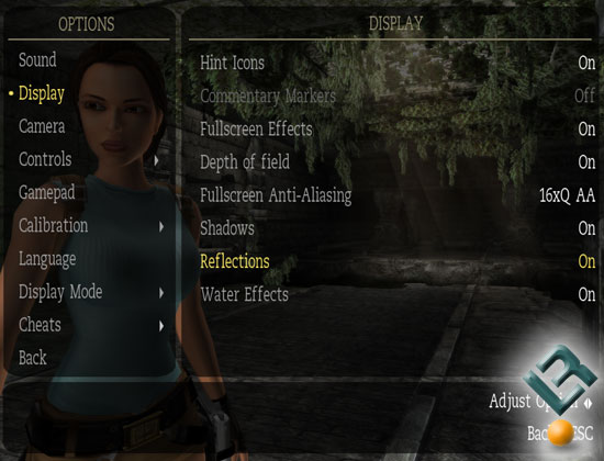 Tomb Raider: Anniversary Benchmark Settings