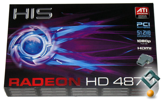 HIS Radeon HD 4870 Graphics Card Retail Box