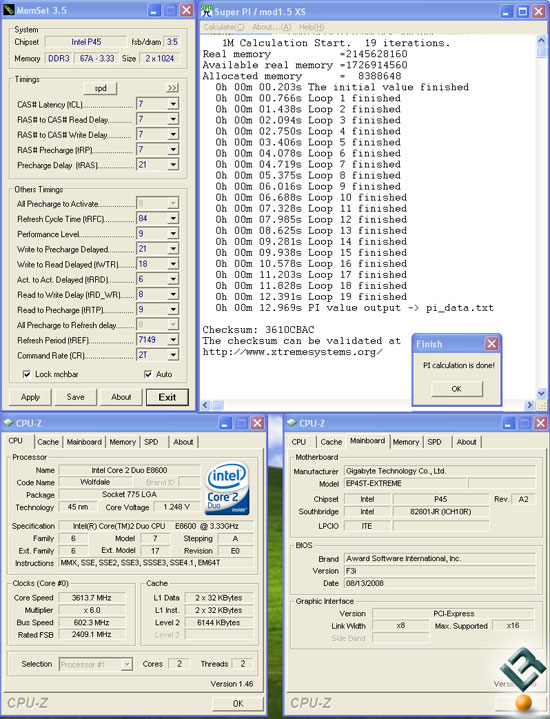 Intel E8600 Review