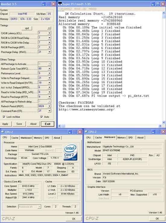 Intel E8600 Review