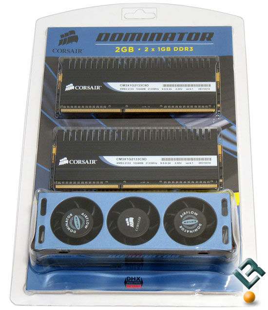 Corsair Dominator DDR3 2133MHz Memory Kit Box