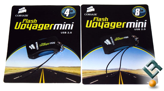 Corsair 4GB and 8GB Voyager Mini USB Flash Drive Review