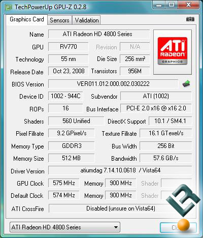 AMD Radeon HD 4830 BIOS