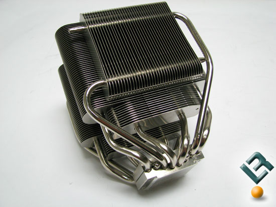 Heatpipe bends of the Cooler Master V8 CPU Cooler