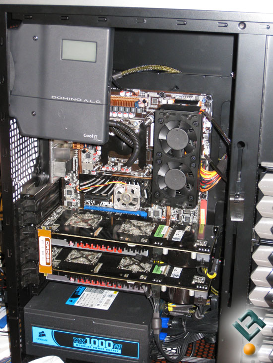 CoolIT Systems Domino A.L.C. Water Cooler Installed in the Thermaltake Spedo Advance
