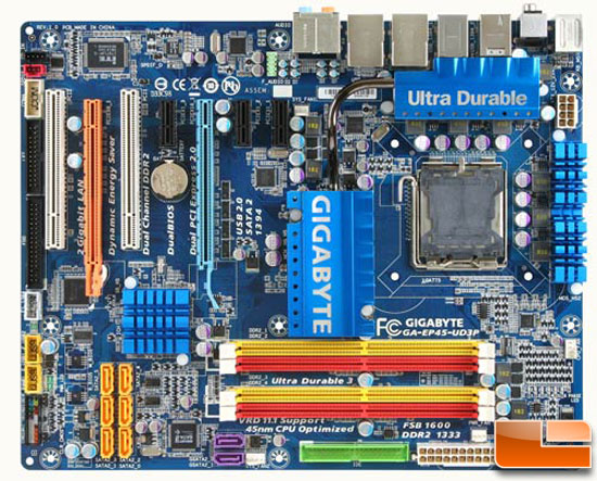 Gigabyte GA-EP45-UD3P Motherboard Review