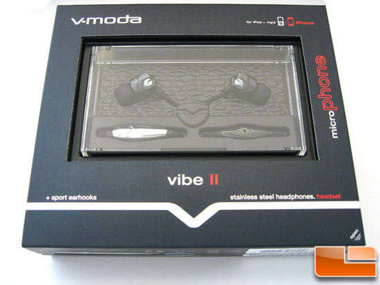 V-Moda Vibe II iPhone Headset Retail Box