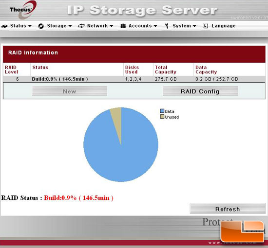 Thecus N4100PRO NAS Server