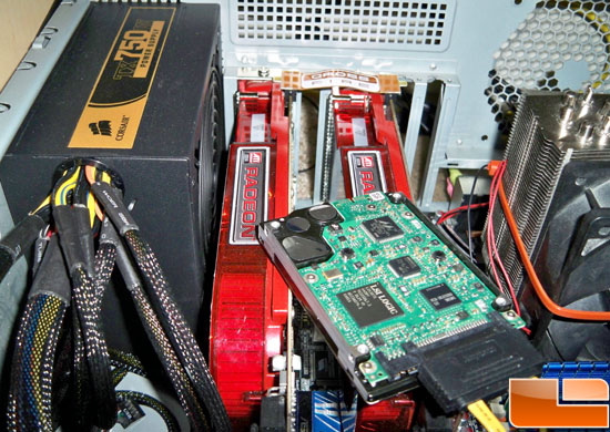 ASUS P6T Deluxe motherboard installing SAS in RAID 0