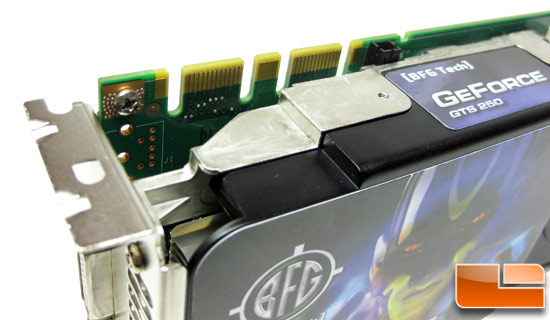 BFG Tech GeForce GTS 250 Video Card SLI Header