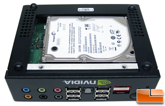 NVIDIA Ion PC Seagate Hard Drive