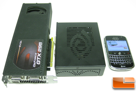 NVIDIA Ion with a GeForce GTX 295 and BlackBerry Bold