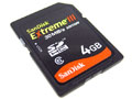 SanDisk Extreme III 4GB SDHC Flash Card
