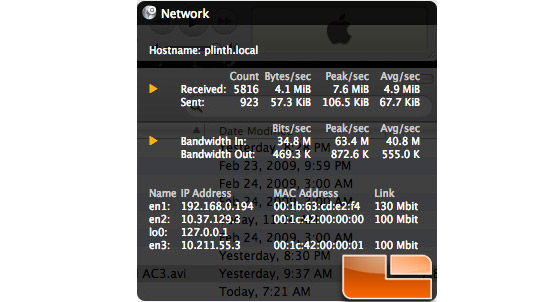 QNAP TS-439 LOTR Net Speeds