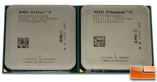 AMD Athlon II X2 250 & Phenom II X2 550 Black Edition Review