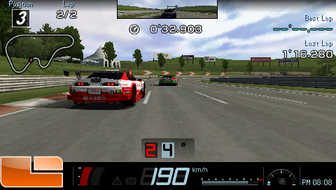 Gran Turismo on the PSP