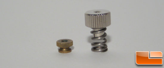 Koolance CPU-LN2 thumb-screw versus F1EE thumb-screw