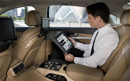 Audi A8 with WiFi
