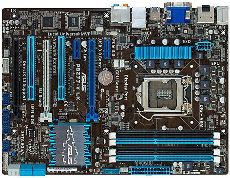 Asus P8Z77-V LK motherboard