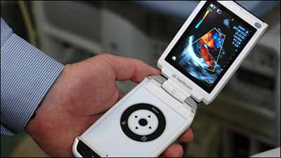 hand-held ultrasound device