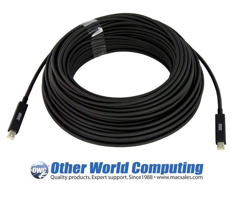 OWC Announces 30 Meter Long Thunderbolt Cable For 899 Legit Reviews
