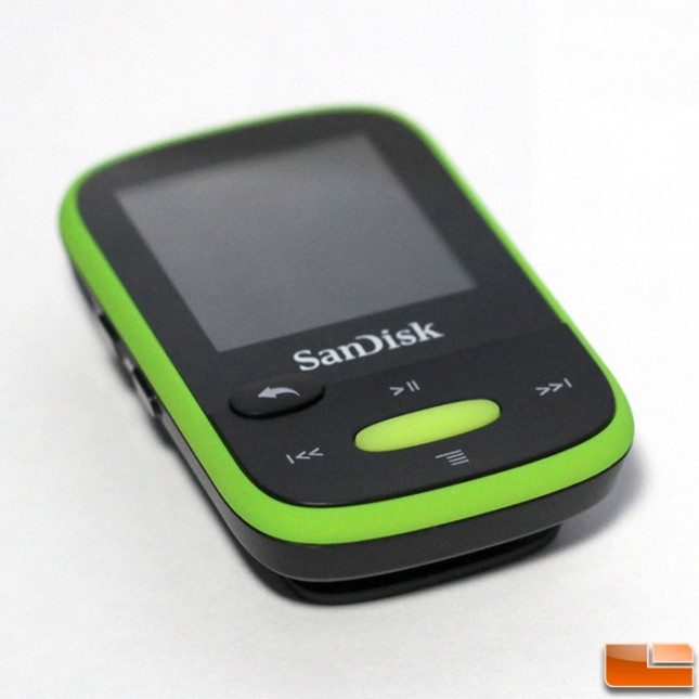 What are some of the features of the SanDisk Sansa MP3 player?