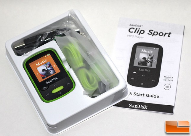SanDisk Clip Sport MP3 Player Review - Page 2 of 3 - Legit