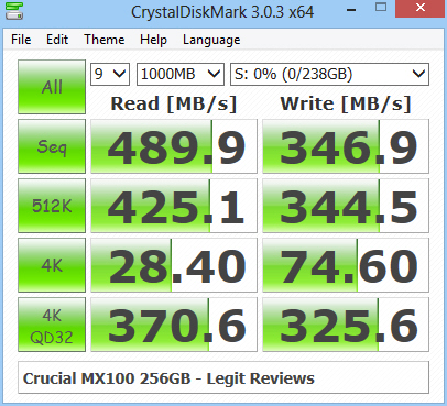 Crystal Disk Mark V.3.0.2 X64  -  5