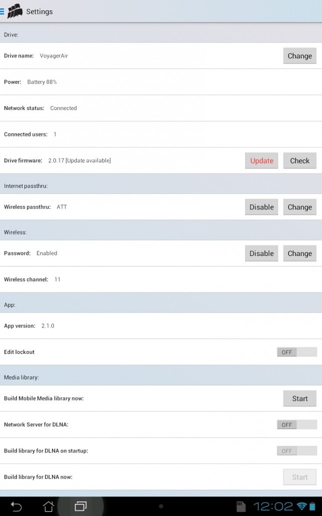 Corsair Voyager Air Firmware Update