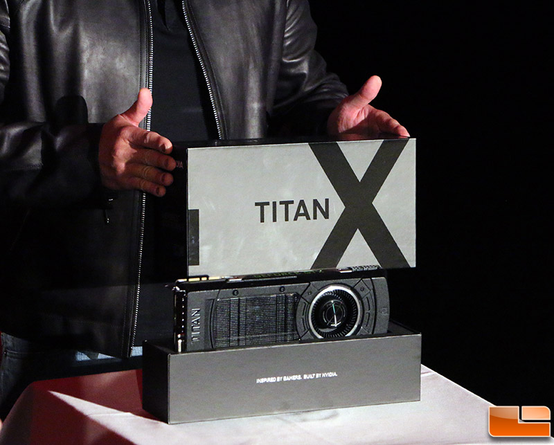 انویدیا از کارت گرافیک Titan X با ۱۲ گیگابایت حافظه‌ی VRAM رونمایی کرد