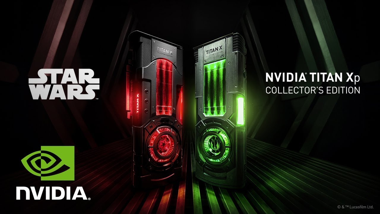 NVIDIA Announces Limited Edition Star Wars Titan Xp Graphics Cards
