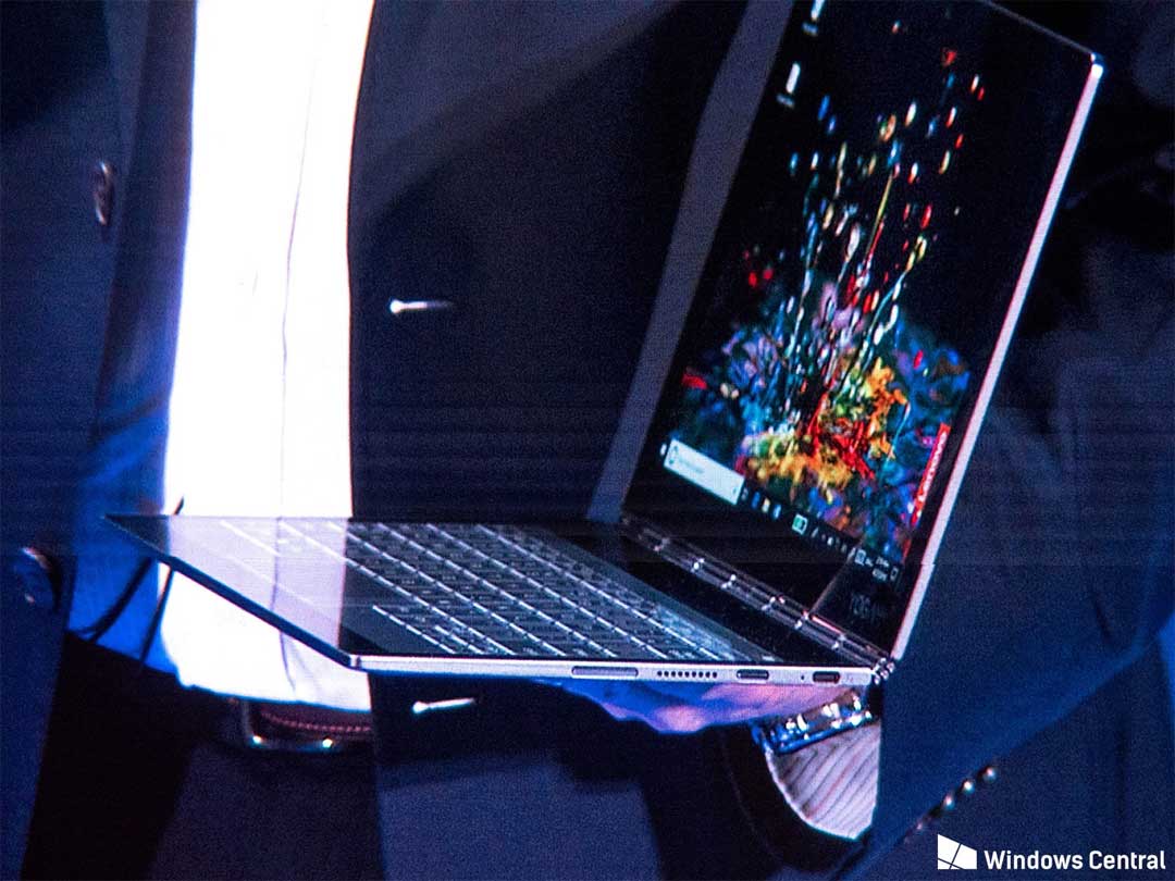 Lenovo Yoga Book 2 has Two Screens and a Virtual Keyboard Legit Reviews