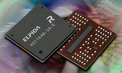 Elpida begins sampling 512Mbit Rambus XDR DRAM