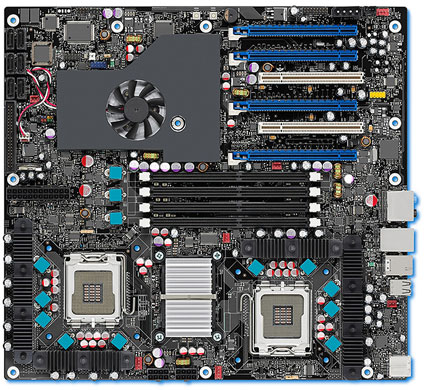 Intel D5400XS Motherboard Pictured – SkullTrail Closer To Launching