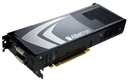CeBIT 2008 – Albatron GeForce 9800 GX2 Pictured – 9800GX2-1GX