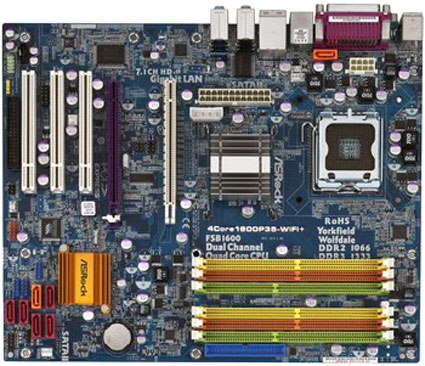 ASRock launches the first high-end motherboard – 4Core1600P35-WiFi+