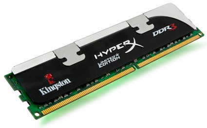 Kingston Technology Introduces Limited Edtion Black HyperX Heatspreaders