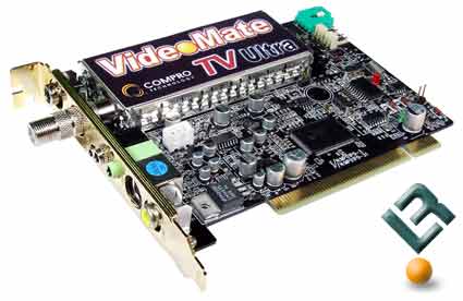 Compro VideoMate M800 PCI Tuner Card
