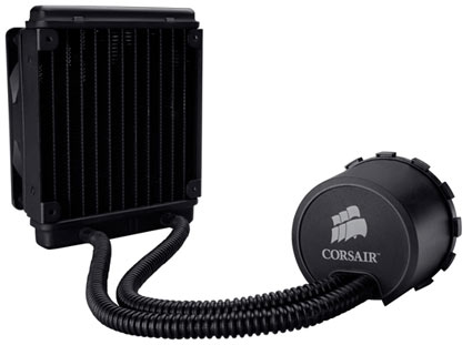 Corsair Cooling Hydro Series H50 CPU Cooler Pictured