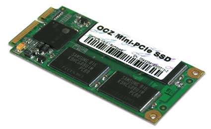 OCZ Introduces MiniPCIExpress Solid State Drives
