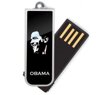 Obama USB 2.0 Flash Drive Ships With Speeches